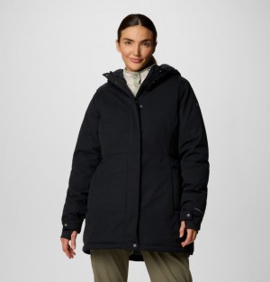 Columbia Alameda Ridge™ Insulated Waterproof Women Parka Black | 33434679