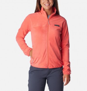 Columbia Ali Peak™ Full Zip Women Fleece Jackets Coral | 97297454