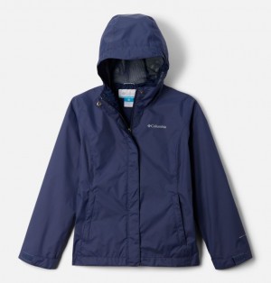 Columbia Arcadia™ II Waterproof Girls's Jackets Navy | 44667817