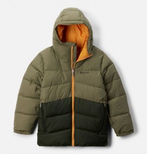 Columbia Arctic Blast II Insulated Boys's Ski Jackets Olive | 73855149