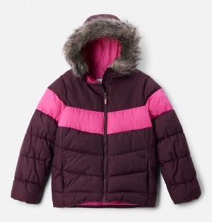 Columbia Arctic Blast II Insulated Girls's Ski Jackets Burgundy | 95462665