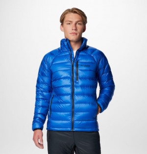 Columbia Arctic Crest™ Packable Men Puffer Jacket Blue | 81921012