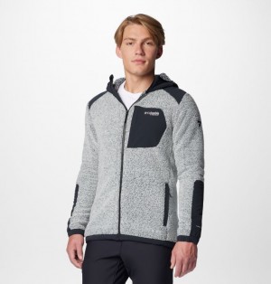 Columbia Arctic Crest™ Technical Hooded Men Fleece Jackets Grey | 9619632