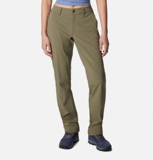 Columbia Back Beauty™ 2.0 Softshell Women Hiking Pants Green | 65522481