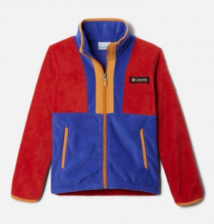 Columbia Back Bowl™ II Boys's Fleece Jackets Red | 31394839