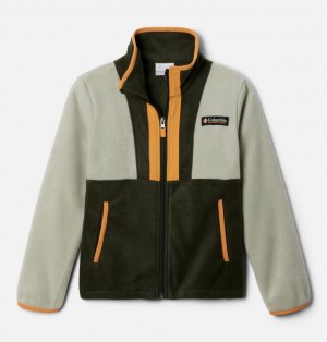 Columbia Back Bowl™ II Boys's Fleece Jackets Olive | 5680956
