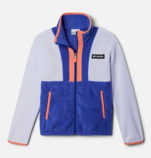 Columbia Back Bowl™ II Boys's Fleece Jackets Blue | 99410644