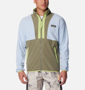 Columbia Back Bowl™ Lightweight Men Fleece Jackets Blue | 29458233