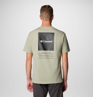 Columbia Barton Springs™ Graphic Men T Shirts Grey | 11456212