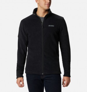 Columbia Basin Trail™ Full Zip Men Fleece Jackets Black | 13198622