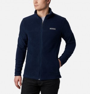 Columbia Basin Trail™ Full Zip Men Fleece Jackets Navy | 28508599