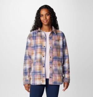 Columbia Benton Springs™ Fleece Jacket Women Shirts Blue | 51137263