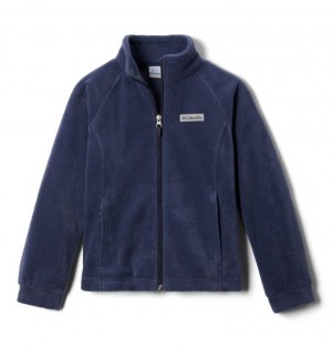 Columbia Benton Springs™ Girls's Fleece Jackets Navy | 92709544