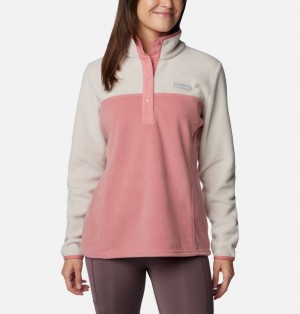 Columbia Benton Springs™ Half Snap Women Pullover Grey | 35773902