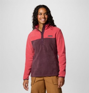 Columbia Benton Springs™ Half Snap Women Pullover Red | 69889385