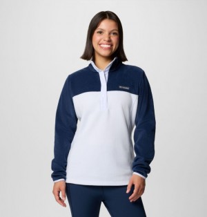 Columbia Benton Springs™ Half Snap Women Pullover Navy | 73725788