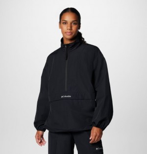 Columbia Boundless Adventure™ Packable Women Windbreaker Black | 98037712