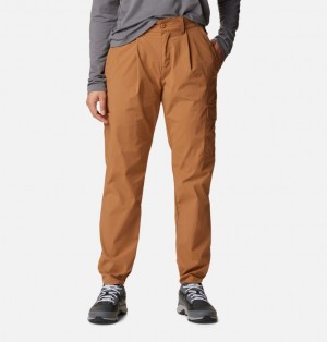 Columbia Boundless Trek™ Pleated Casual Women Pants Brown | 16895680