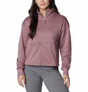 Columbia Boundless Trek™ Technical Women Fleece Jackets Pink | 73266026