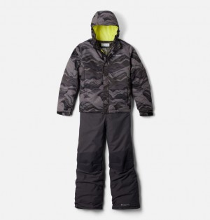 Columbia Buga Snow Girls's Sets Black | 75126532