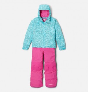 Columbia Buga Snow Girls's Sets Pink | 6232241