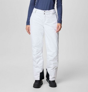 Columbia Bugaboo™ II Omni-Heat™ Waterproof Ski Women Pants White | 44371417
