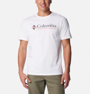 Columbia CSC Basic Logo™ Men T Shirts White | 45503814
