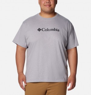 Columbia CSC Basic Logo™ – Extended Size Men T Shirts Grey | 89918703