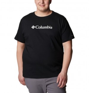Columbia CSC Basic Logo™ – Extended Size Men T Shirts Black | 96639780