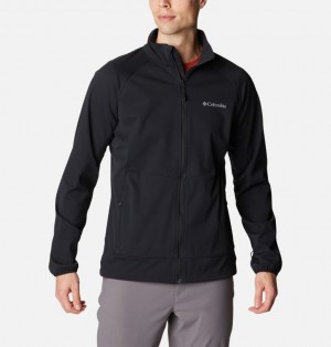 Columbia Canyon Meadows™ Softshell Walking Men Softshell Jackets Black | 88539551