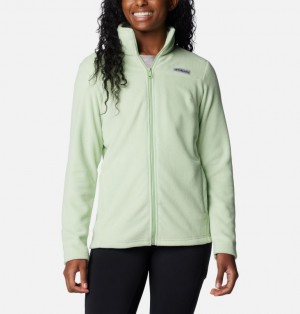 Columbia Castle Dale™ Full Zip Women Fleece Jackets Green | 38476931