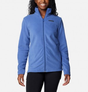 Columbia Castle Dale™ Full Zip Women Fleece Jackets Blue | 82664966