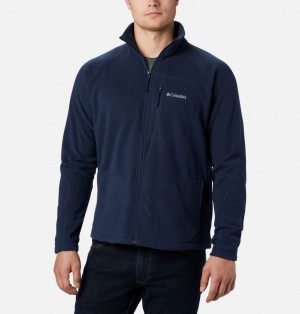 Columbia Fast Trek™ II Men Fleece Jackets Navy | 79318969