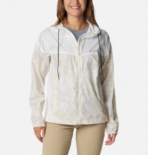 Columbia Flash Challenger™ Novelty Women Windbreaker White | 61886878