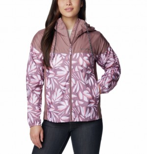Columbia Flash Challenger™ Novelty Women Windbreaker Pink | 53421100