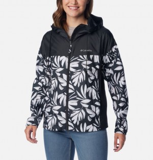 Columbia Flash Challenger™ Novelty Women Windbreaker Black | 76563672