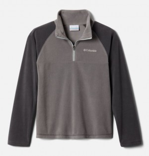 Columbia Glacial™ Half Zip Boys's Sweatshirts Grey | 12302499