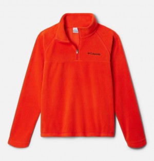Columbia Glacial™ Half Zip Boys's Sweatshirts Red | 97866754