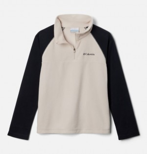 Columbia Glacial™ Half Zip Boys's Sweatshirts White | 10519207