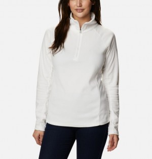 Columbia Glacial™ IV Half Zip Women Fleece White | 72402261