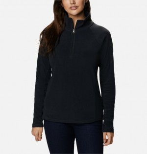 Columbia Glacial™ IV Half Zip Women Fleece Black | 39938233