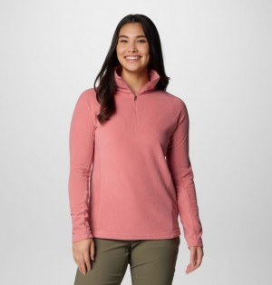 Columbia Glacial™ IV Half Zip Women Fleece Pink | 75489817