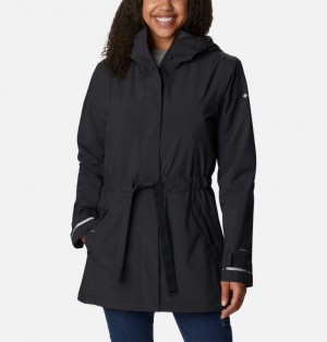 Columbia Here and There™ II Trench Women Waterproof Jackets Black | 46907699