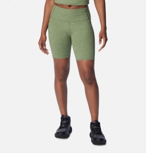 Columbia Hike™ II Half Women Tight Green | 30309057
