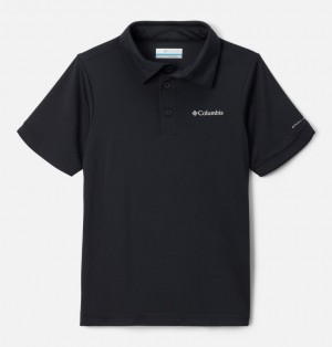 Columbia Hike™ Technical Boys's Polo Shirts Black | 87689845