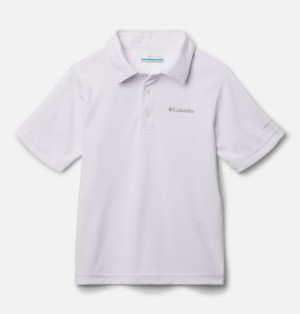 Columbia Hike™ Technical Boys's Polo Shirts White | 31089908