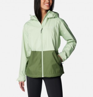 Columbia Inner Limits™ III Women Waterproof Jackets Green | 69786549