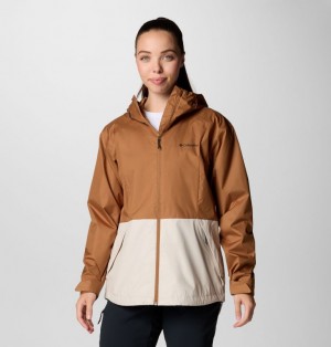 Columbia Inner Limits™ III Women Waterproof Jackets Brown | 16989918