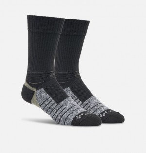 Columbia Lightweight Active Crew - 2 pack Men Socks Black | 59671860