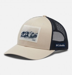 Columbia Mesh™ Snap Back Men Caps Khaki | 19513298